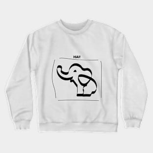 elephant Crewneck Sweatshirt